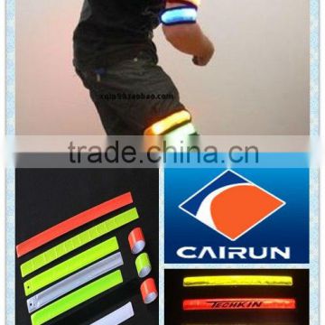 reflective wrist bands.pvc material
