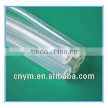 White clear rubber hose