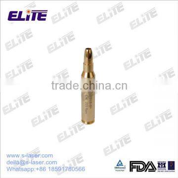 FDA Approved Gold Plated Brass .223Rem. Red Laser Boresighter for Hunting Guns