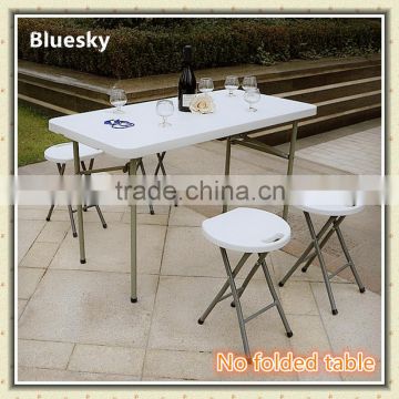 4.8ft No folded Outdoor plastic table for Garden/Patio/Hunting BS-254-1