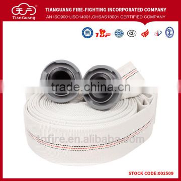 White and Flexiable Rubber Fire Hose on sale
