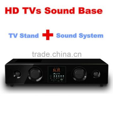 tv stand with sound system