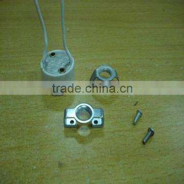 142) GU10 lamp socket with M10*1 thread bracket H8MM /H13.5MM