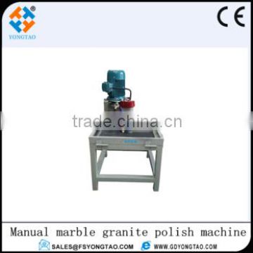 Manual polishing machine for marble , granite and stone