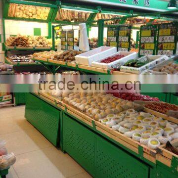 Durable and Luxurious Double Layer Fruit & Vegetable Display Rack