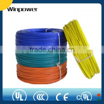 UL1015 30AWG PVC 600V tinned copper electrical wire manufacture