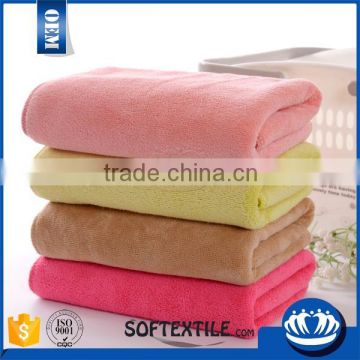 2015 New Products beautiful different camping towel microfiber