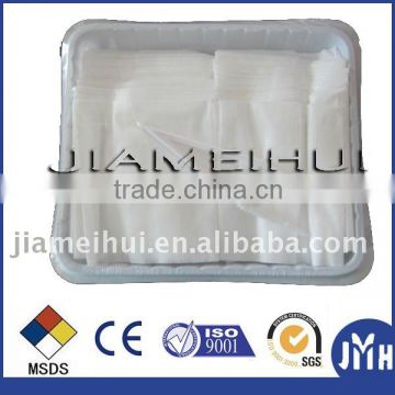 multipurpose plastic tray packed towels with tong