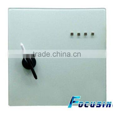 35*35cm White tempered glass magnetic board