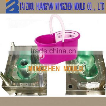china huangyan Injection plastic mop wringer bucket mold manufacturer