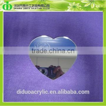 DDM-I006 Trade Assurance Chinese Factory Wholesale Heart Acrylic Mirror