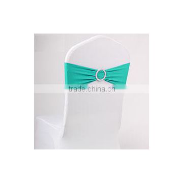 Spandex Chair Cover Band and Round Buckles For Wedding