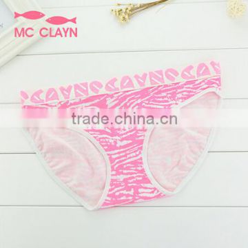 MC CLAYN brand comfortable sweet lady cotton underwear simple women panties