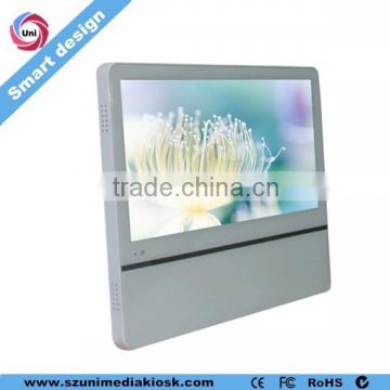 Elegant mall supermarket wall mounted 32 inch lcd advertising display