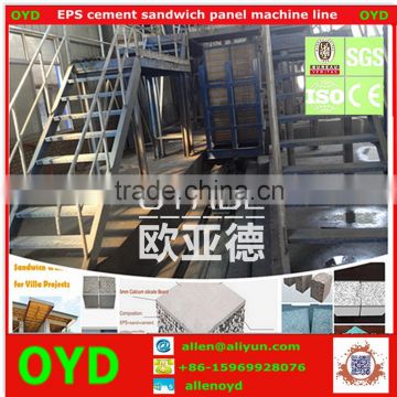 small manufacturing machines eps sandwich wall panel production line/machine