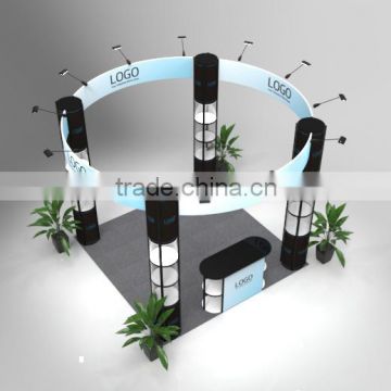 exhibition booth design for display & construction
