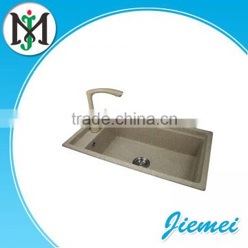 Jiemei Anti-oil, anti-wear kitchen quartz stone sink with the best brand