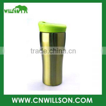 16oz double wall stainless steel thermal mug for hot drink