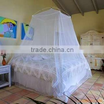 Folded square Mosquito Net ( Square top with lace edge )