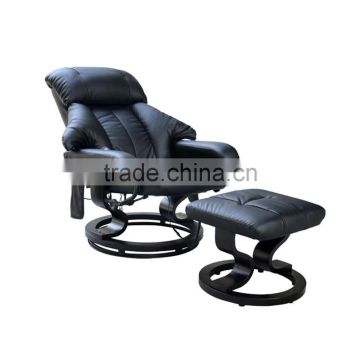 Recliner Massage Chair W/ Ottoman Foot Stool