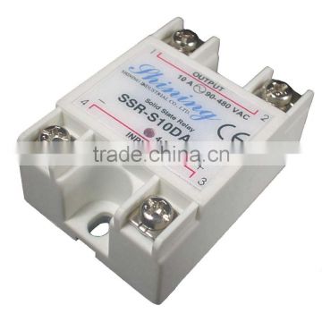 SSR-S10DA-H Ul CE Electrical Single Phase 10A 380V Solid State Relay