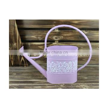 Marks and Spencer! Garden decorative antique style pink metal watering can