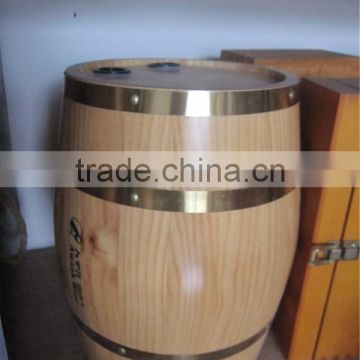 Made In China Pine Wood Ice Wine Beer Bucket Barrel