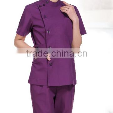 Customize 2016 Guangzhou China New Style Hospital Uniform, Medical Uniform, Nurse Uniform