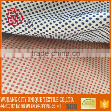 anti-slip fabric with colorful PVC dots