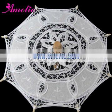 Wholesale 15cm samll lace parasol umbrella decoration