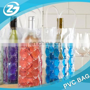 PVC Cool Sacks Refrigerated Gel Wine Bags