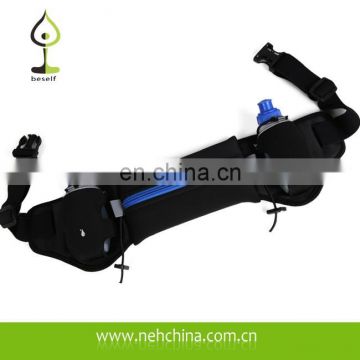 High quality elastic Neoprene custom running waist bag with EARPHONE OUTLET