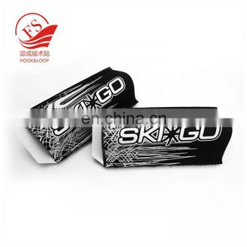 Best price black 100% nylon and EVA ski strap holder for skier