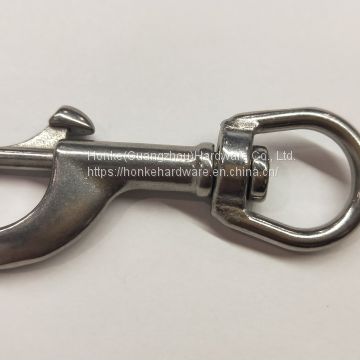 For Sail Boats & Yachts Lifting Eye Bolt Hooks Hardware With Nickel White Color