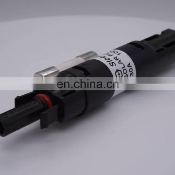 High Quality Durable 1500V 10A 15A 20A 30A Fuse Connector for Solar System