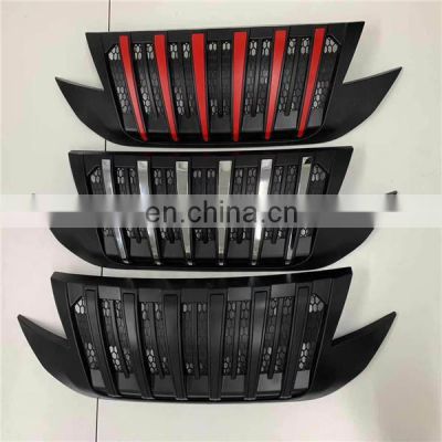 New design Chrome rush front grille for rush 2018+  car front grill new arrival front bumper grille