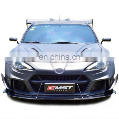 CMST style widebody kit for Toyota 86 BRZ front bumper rear bumper side skirts and wide flare  for Toyota 86 BRZ facelift