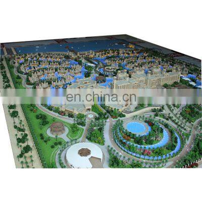 3d miniature scale building block for development structure