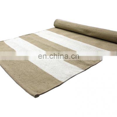 Best high quality Yoga Practice Indian made cotton yoga rug