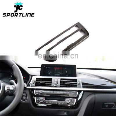 3/4 Series Carbon Fiber Interior Control Panel Trim for BMW F30 F32 F34 GT M Sport F80 M3 F82 M4 14-19