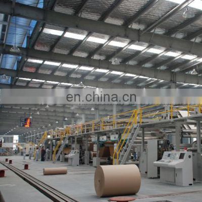 2000mm Corrugated cardboard production line for carton box