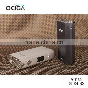 Ociga 2016 newest vape mods 80W waterproof ecig mod with short circuit protection function