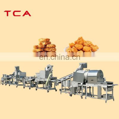 automatic continuous chicken deep fryer machine
