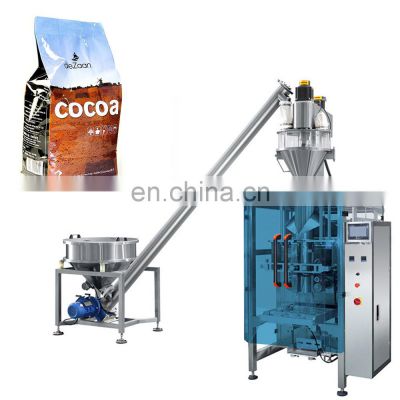 Auger Filler Automatic Cocoa Coffee Powder Packing Machine