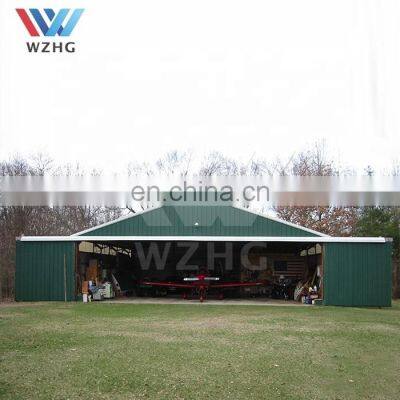 Customized Airplane Hangar Warehouse Hangar  Steel Structure  Door Hangar