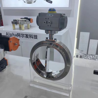 DN50 -300 ab valve split butterfly valve, split valve, high activity and high toxicity aseptic solid agent use conditions closed transfer