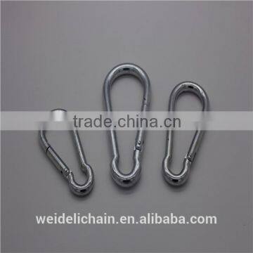 stainless steel snap hook with screw