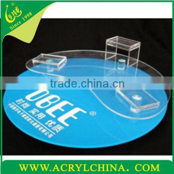 Acrylic electric products holder,lucite mobile display stand