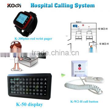 KOQI 433 Wireless Nurse Call System Nursing Home Clinic Hospital Restaurant Calling Service Wireless Patient Call Bell