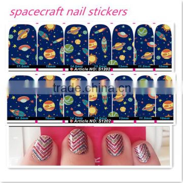 Wholesale price 14 tips Nail sticker nail art designs